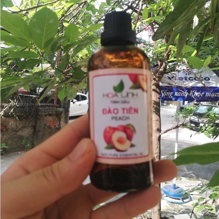 Tinh Dầu Hương Đào Tiên, hương dâu tây, hương dứa thơm Hoa Linh Nguyên Chất Xông Phòng,Treo Xe Thoáng Khí 100ml