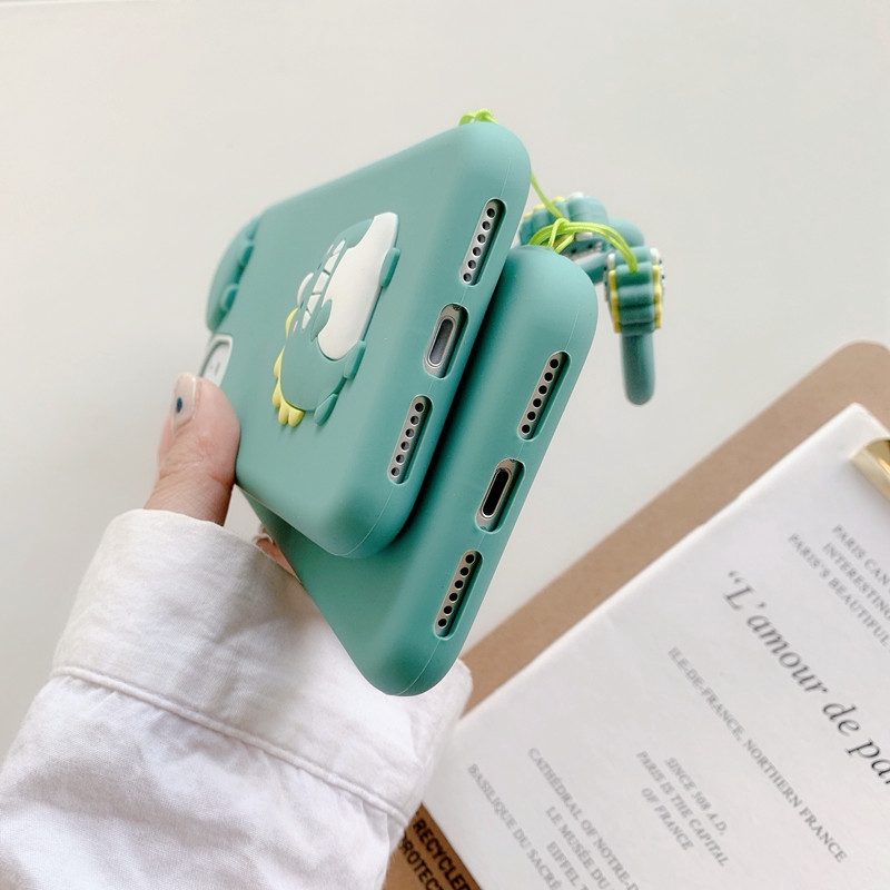 Ốp Điện Thoại In Hình Khủng Long Hoạt Hình Cho Iphone 12 11pro Max Xs Xr Se2 I7Plus I8 | BigBuy360 - bigbuy360.vn