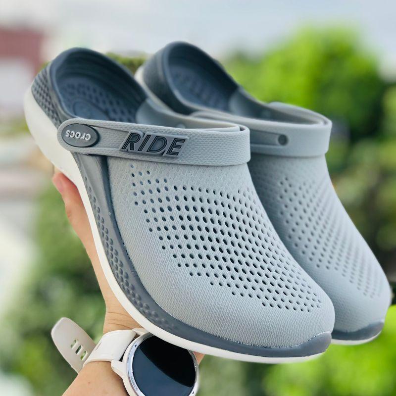 Dép Cross Literide 360 🎁 FREESHIP + Hàng loại 1 + Hộp 🎁 giày sục sandal Crocs quai ngang bít đầu nam nữ, kèm tem