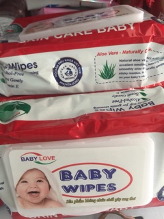 🌼 KHĂN GIẤY ƯỚT BABY WIPES