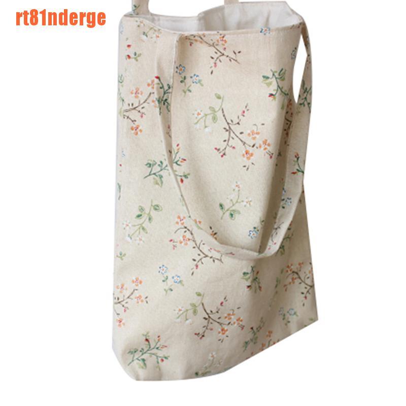 Túi Xách Vải Lanh Cotton Phong Cách Vintage Cho Nữ