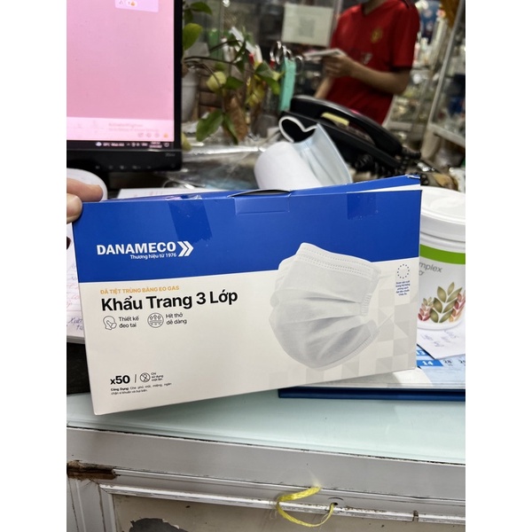 Khẩu trang y tế Danameco , gói 50 chiếc