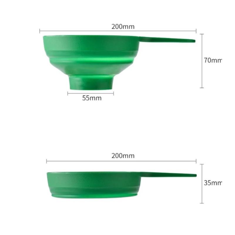 1 Phễu Nhựa Miệng Rộng Gấp Gọn Đa Năng Tiện Dụng