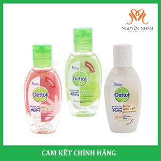 Dung Dịch Rửa Tay Khô DETTOL 50ml ❤️ Gel Rửa Tay Khô Dettol Nga