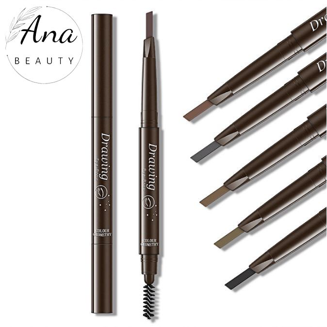 Chì Kẻ Mày Lameila 02 Đầu Color Geometry – Bút Kẻ Mày Lameila 2 Đầu Không Thấm Nước | BigBuy360 - bigbuy360.vn