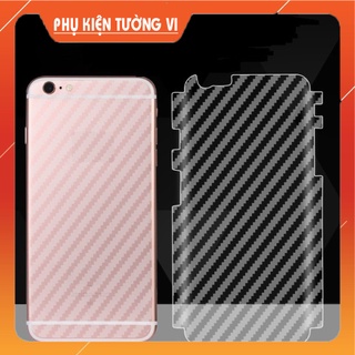 [SALE] Miếng dán carbon mặt lưng cho các loại iPhone