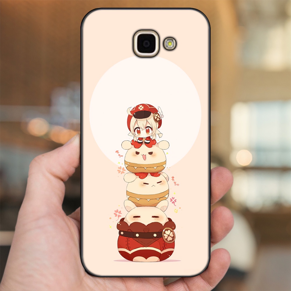 Ốp lưng Samsung A9 Pro viền đen in hình Klee Genshin Impact