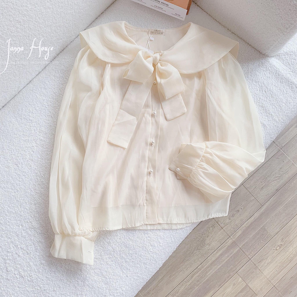 [HÀNG ĐẸP] Sơ mi cột nơ vintage - Hoola.Hoola | BigBuy360 - bigbuy360.vn