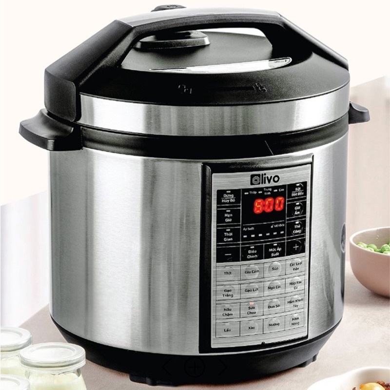 Nồi Áp Suất Olivo PC60 Bảo hành chính hãng 24th