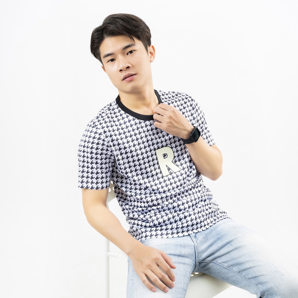 Áo thun nam cổ tròn cao cấp JUN FASHION STORE tay ngắn, chất cotton co giãn 4 chiều, họa tiết vân kẻ caro…