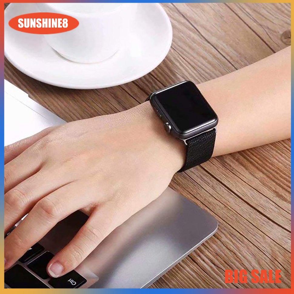 Dây Đồng Hồ Đeo Tay Thời Trang Bằng Thép Không Gỉ 38 / 40MM