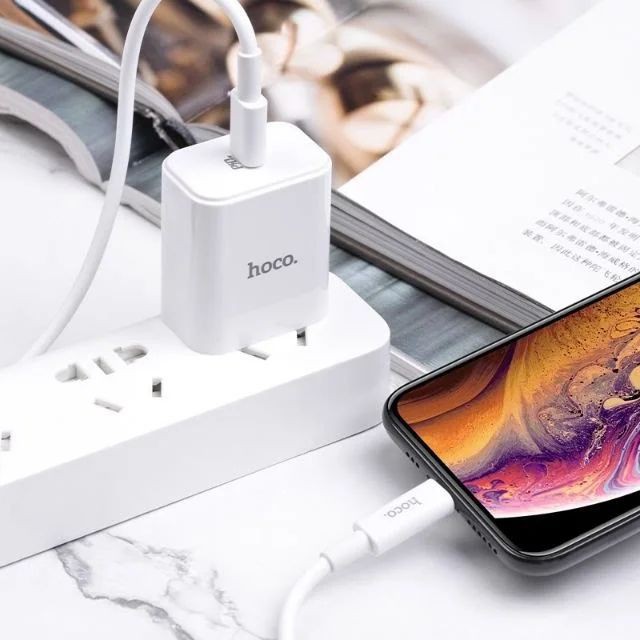 Bộ sạc nhanh iphone 11 pro max 18W chính hãng hoco