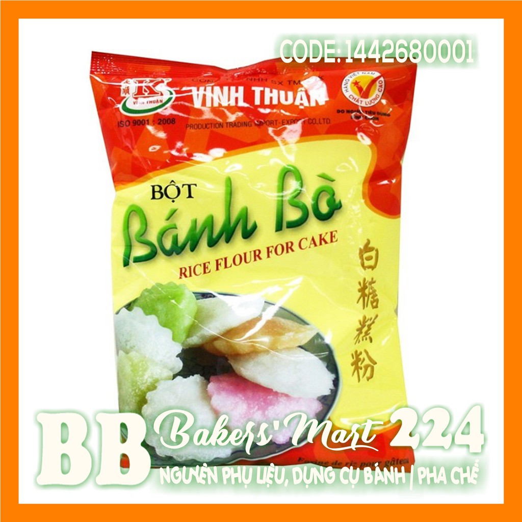 Bột trộn sẵn làm BÁNH BÒ hiệu VĨNH THUẬN - Gói 400gr