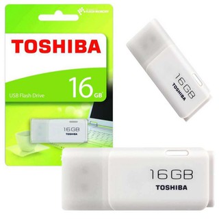 - USB Toshiba 16GB 2.0 TransMemory ( xanh / trắng)
