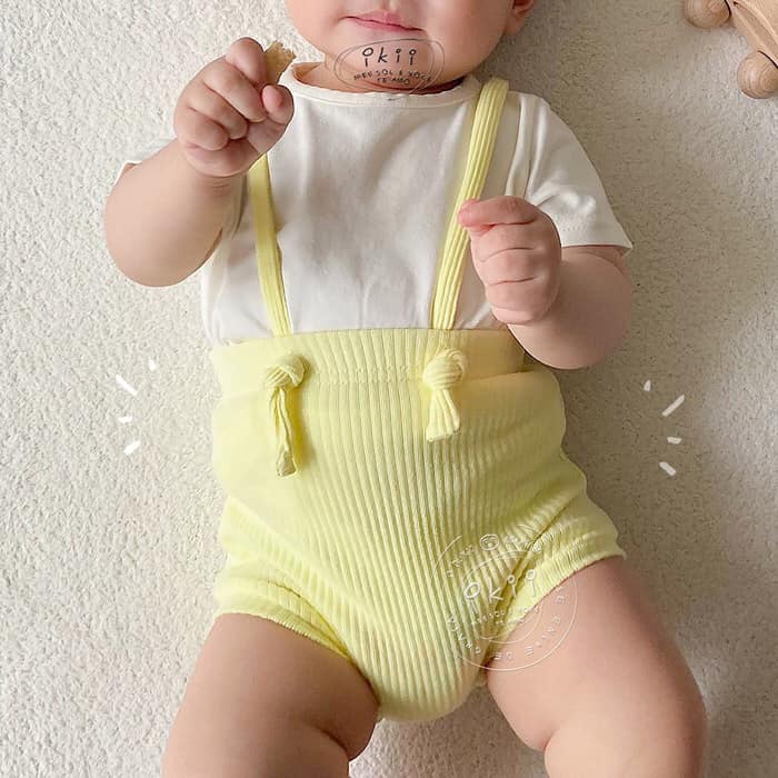 Quần đùi yếm Hàn nhiều màu_