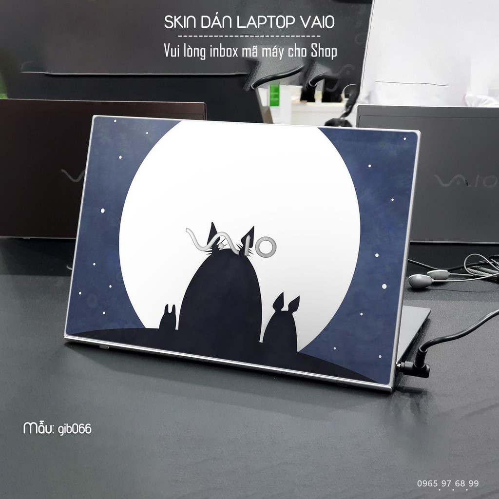 Dán decal cho các dòng Laptop Sony Vaio in nhiều mẫu cực đáng yêu