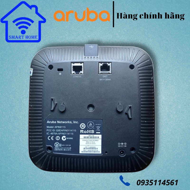 Bộ phát wifi Mesh Roaming Aruba Instant IAP 115 hàng chính hãng