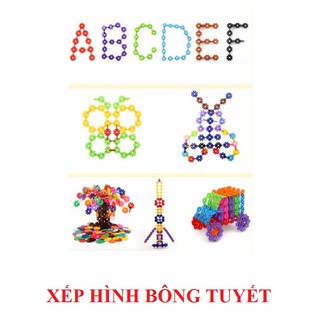 Đồ chơi xếp hình bông tuyết - Đồ chơi xếp hình cho bé