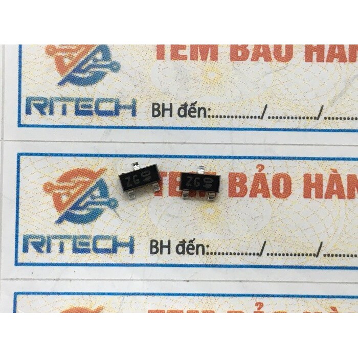 [Combo 10 con] KTN2222AS-RTK/PS KTN2222AS kí hiệu ZG Transistor NPN 0,6A 40V SOT-23