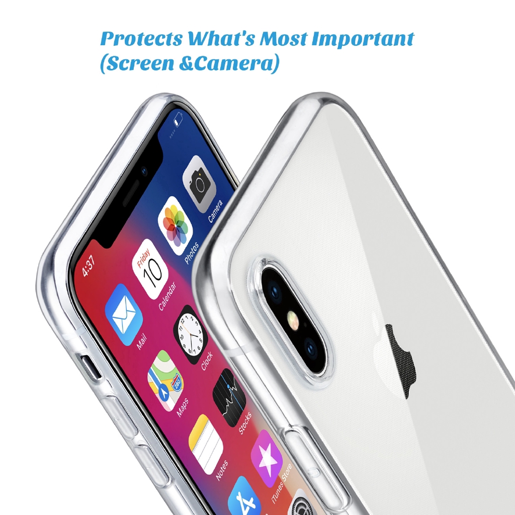 iPhone 12 Mini 11 Pro X 7 8 6 6S Plus 5 5S SE XS Max XR 2020 ỐP SILICON TRONG SUỐT SIÊU TRONG DẺO MỎNG KHOE MÁY