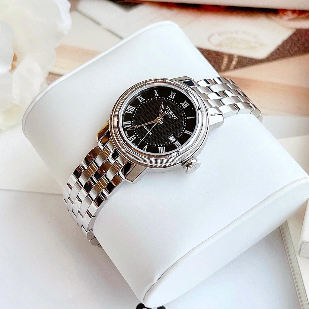 Đồng hồ nữ dây thép Tissot Automatic T097.007.11.053.00