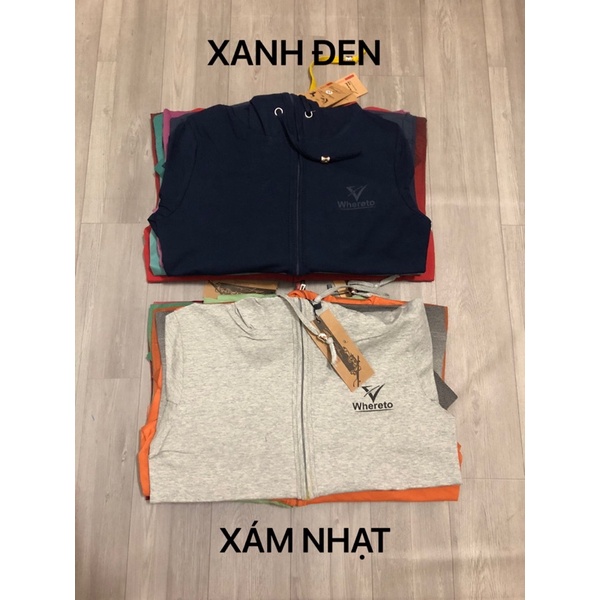 ÁO KHOÁC THUN COTTON LẠNH WAS