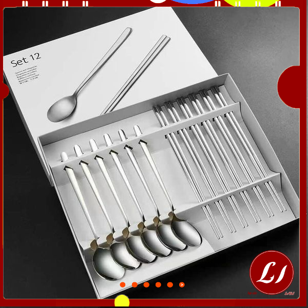 Set 12 món ĐŨA và THÌA  Inox MWF ĐỨC dùng trong gia đình