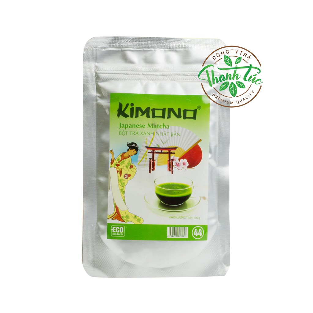 Bột Matcha Nhật Bản Kimono Gói 100gr