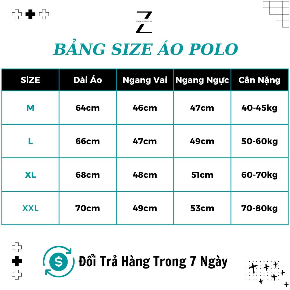 Áo Polo Đen Cổ Viền Trang Trí Tại Gen Z Store Hà Nội