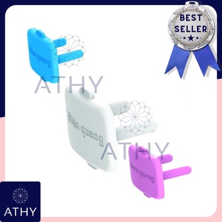 01 NẮP CHE LỖ ĐIỆN BẢO VỆ TRẺ EM BÉ, nút bít ổ cắm, safety plug prevent baby from electricity, Điện Quang màu hồng xanh