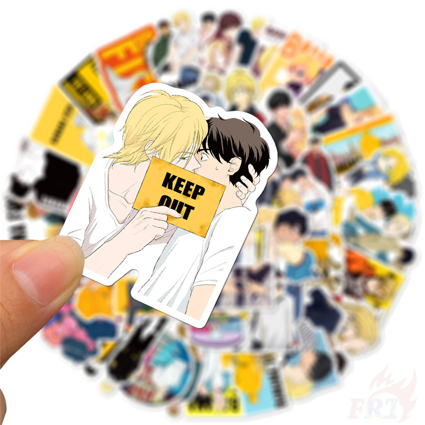 ❉ BANANA FISH - Series 01 Anime Stickers ❉ 50Pcs/Set Waterproof DIY Fashion Decals Doodle Stickers