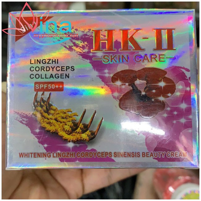 KEM DƯỠNG TRẮNG DA CAO CẤP HK-II COLLAGEN LINH CHI & ĐÔNG TRÙNG HẠ THẢO