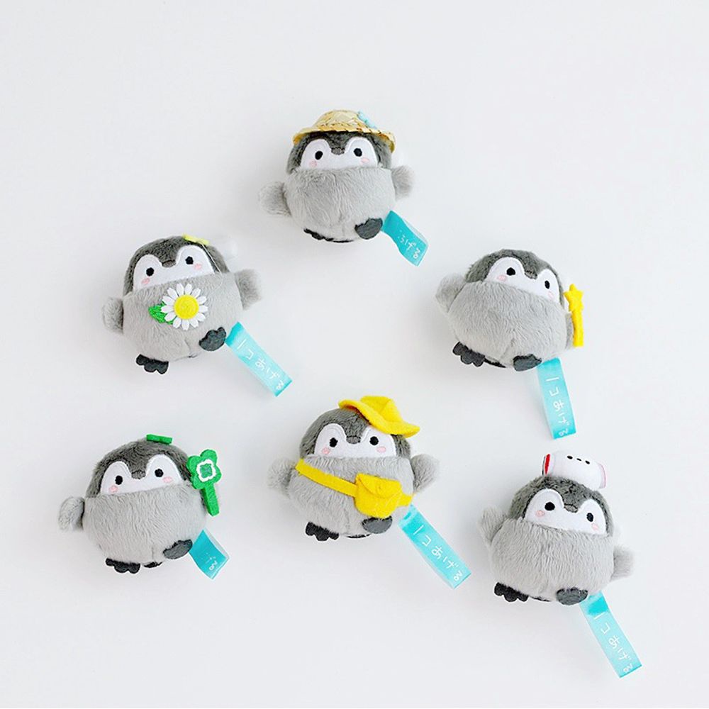 Chim cánh cụt nhồi bông dễ thương gắn móc khóa