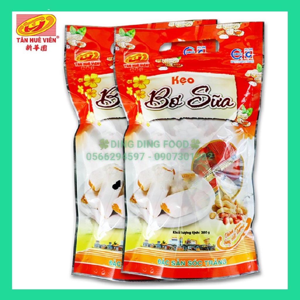 1KG Kẹo Bơ Sữa Đậu Phộng Tân Huê Viên| Kẹo Đậu Phộng Bơ Sữa| Đậu Phộng Nhuyễn| Kẹo Lạc| Ăn Vặt - DING DING FOOD