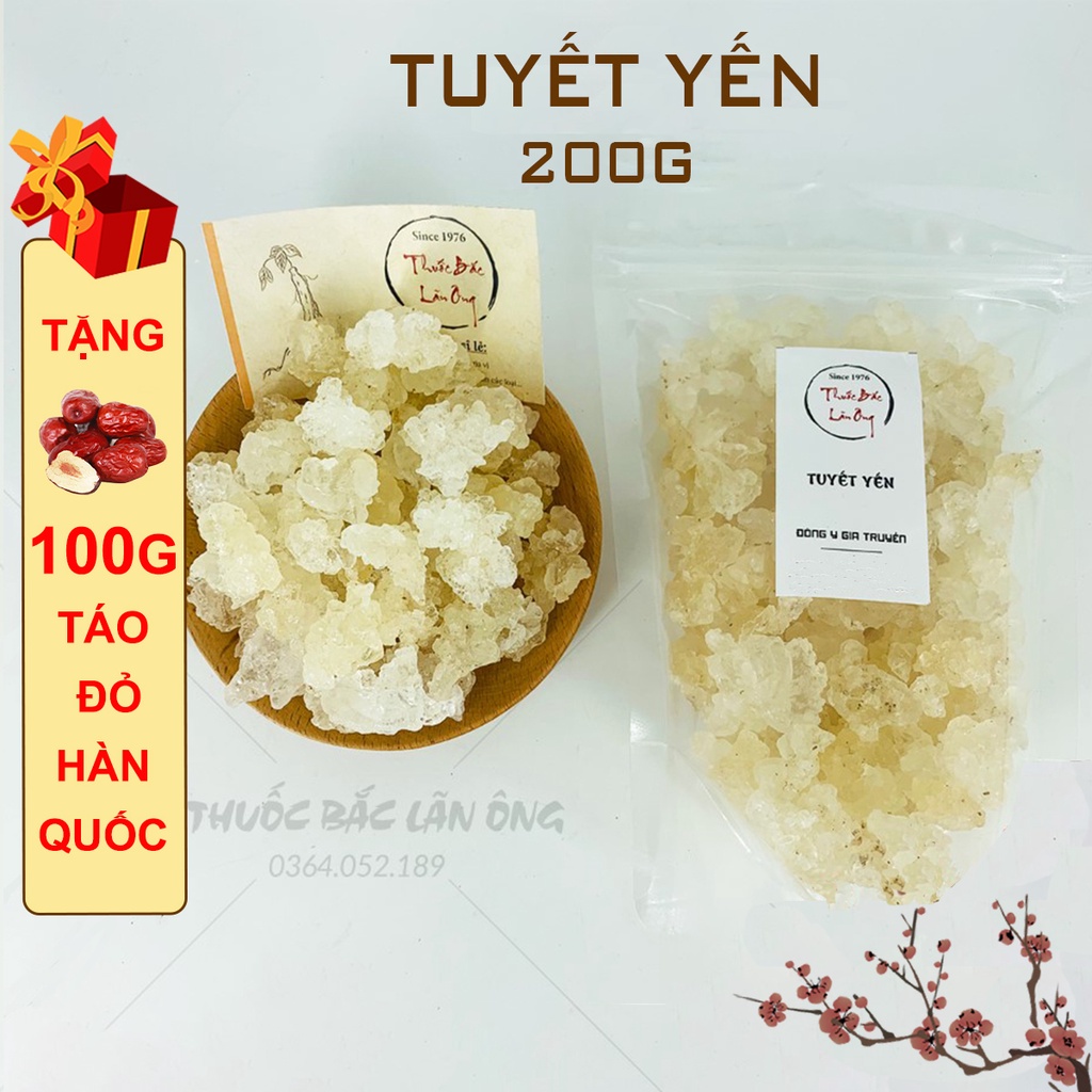 Tuyết Yến Kéo Sợi 200g (Tuyết Yến Vân Nam)