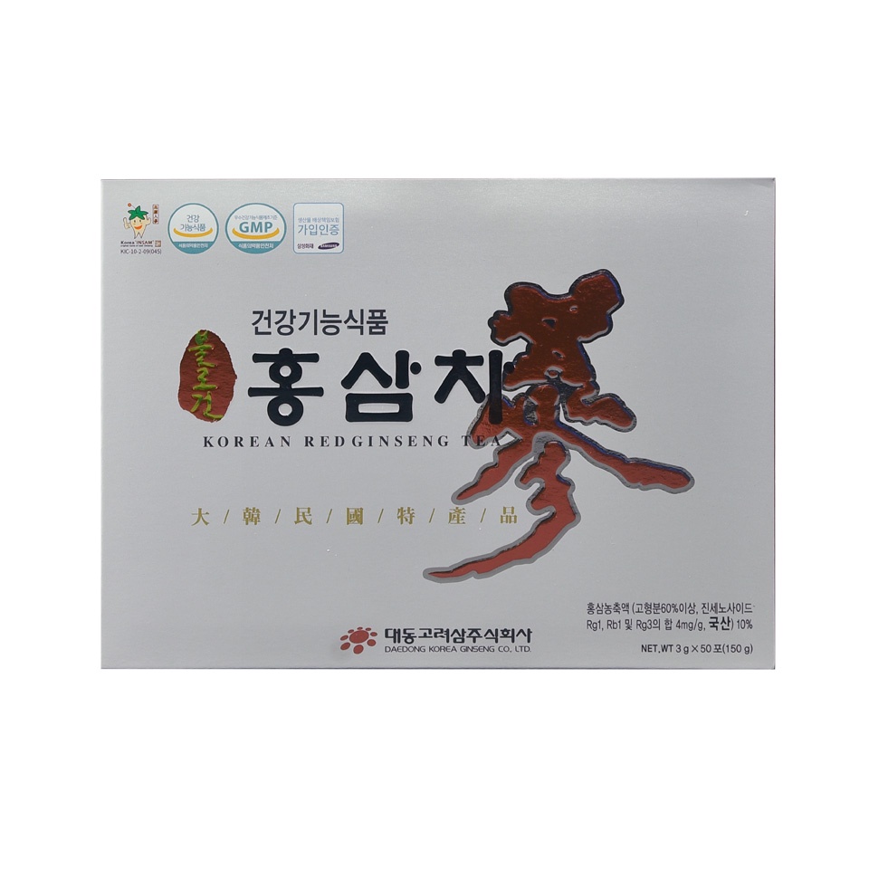 Trà hồng sâm Korean Red Ginseng Tea ( Chính hãng DaeDong Hàn Quốc)
