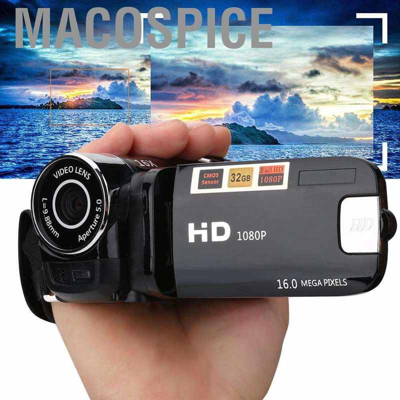 Macospice HD 1080P Digital Video Camera 16X ZOOM WiFi Camcorder DV Support 32G Memory Card | BigBuy360 - bigbuy360.vn