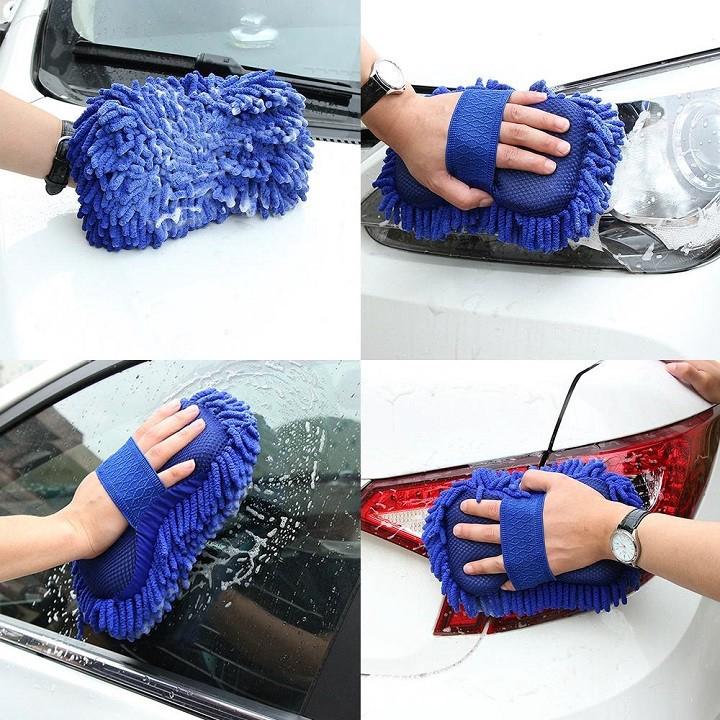 Khăn bọt rửa xe tiện lợi