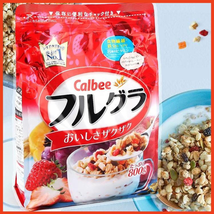 Ngũ Cốc Calbee Nhật Bản Gói 800G | Nội Địa Nhật