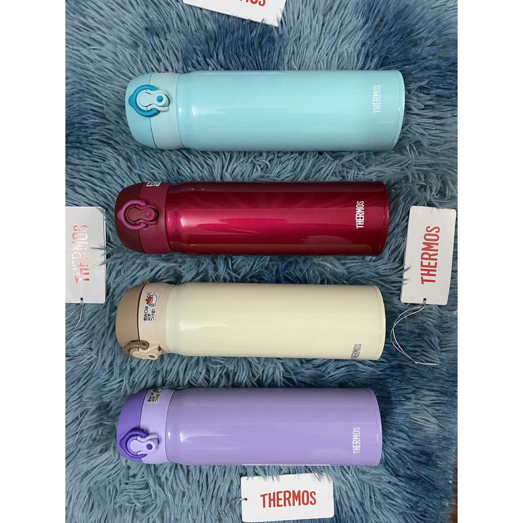 (Hàng săn SALE) Bình giữ nhiệt Thermos cao cấp nắp bật nhập từ Nhật Bản 500ml không chứa BPA, an toàn sức khỏe