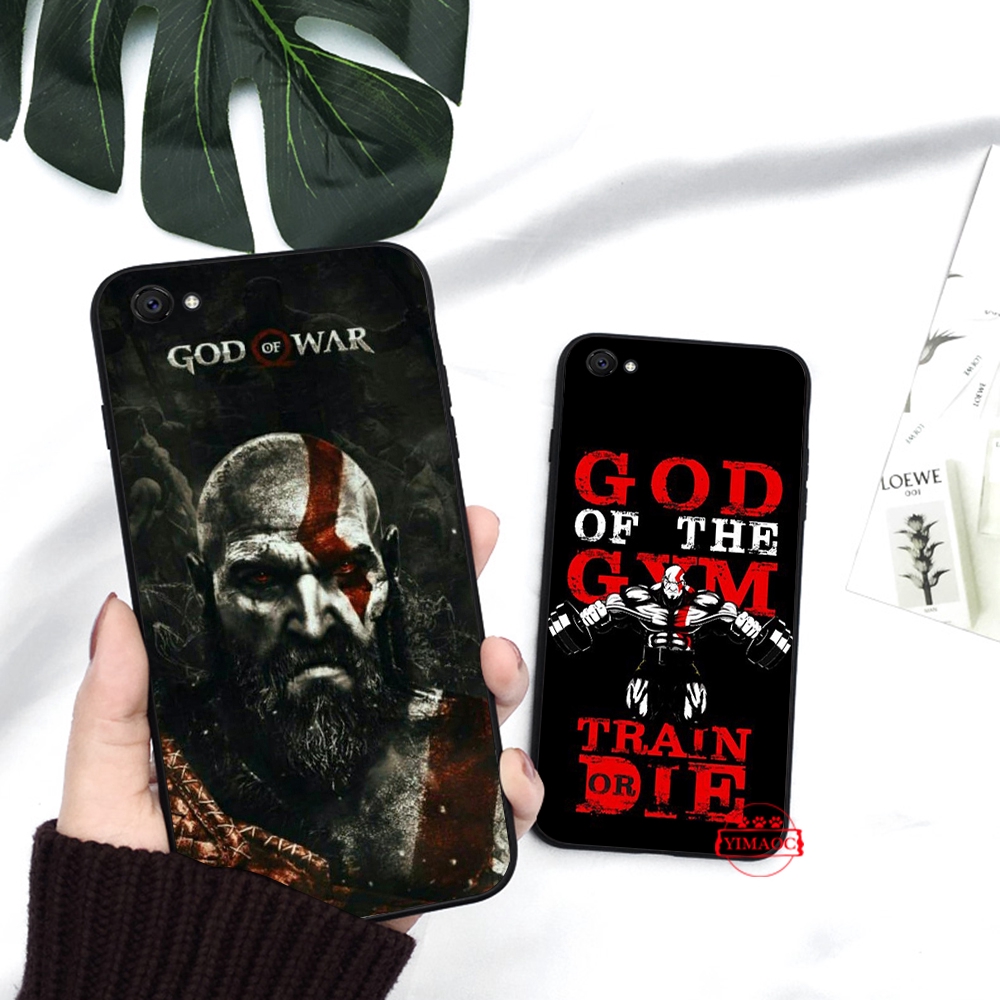 Ốp Điện Thoại Mềm Hình Kratos God Of War 4 184c Cho Vivo Y17 Y53 Y55 Y69 Y71 Y81 Y91 Y93 Y95 Y91C V5 Lite Y66 Y67