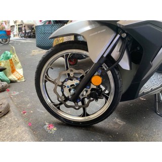 Đĩa KTM 260mm + Heo Thắng lôgô đỏ