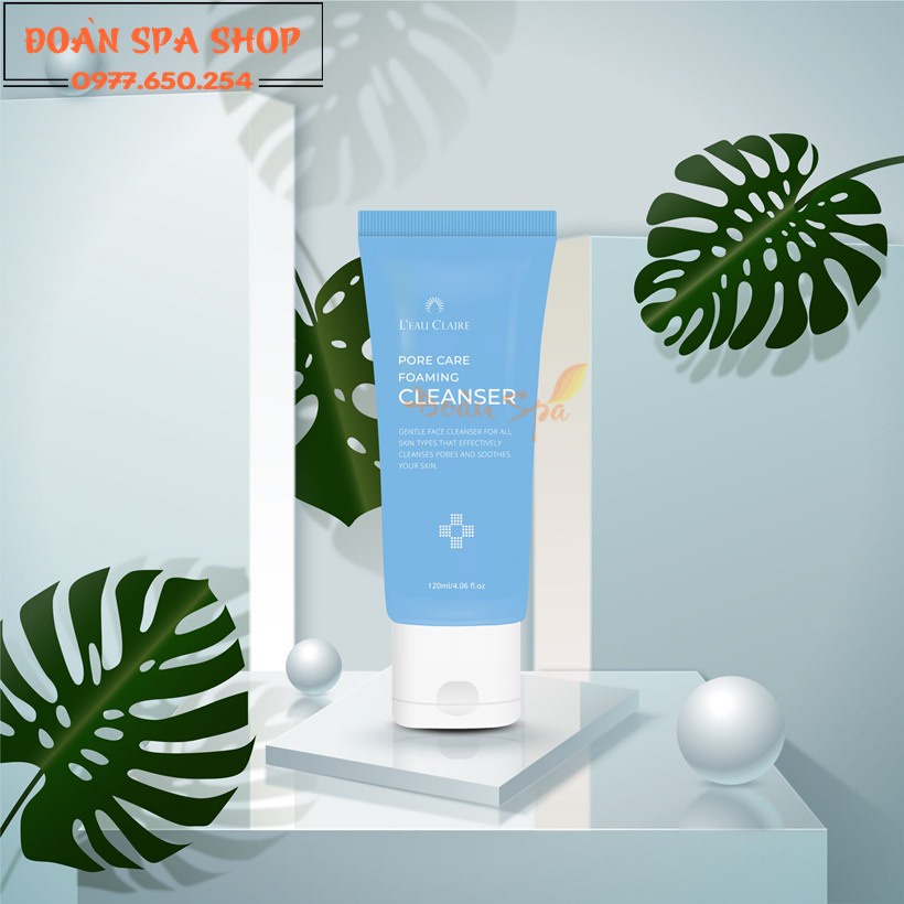 Sữa Rửa Mặt Leau Claire - Pore Care Foaming Cleanser Leau Claire
