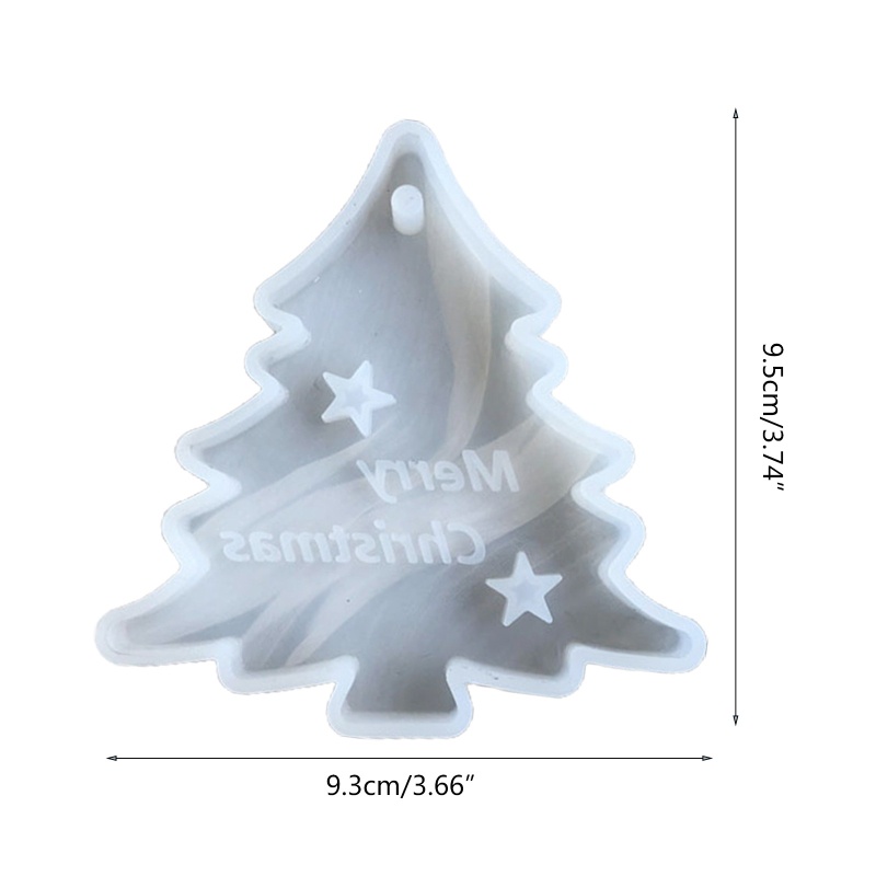 Khuôn Silicone Làm Phụ Kiện Trang Trí Giáng Sinh Độc Đáo