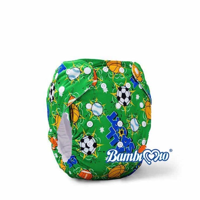 TẢ VẢI BAN NGÀY SIZE M CHO BÉ 3-16kg - Bambimio (đủ mẫu)