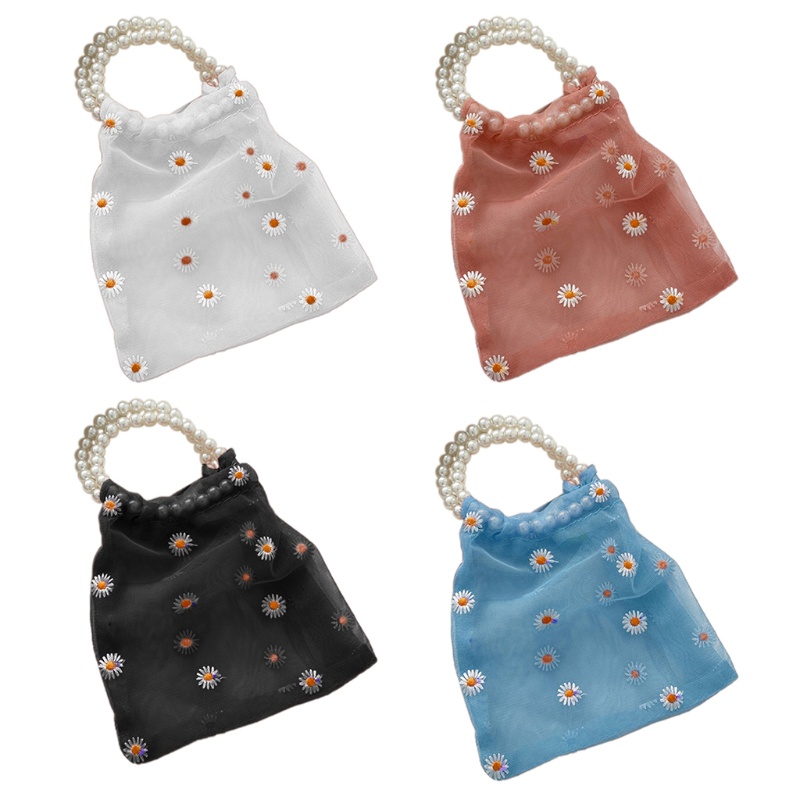 Túi Xách Tay Thêu Hoa Dễ Thương Dành Cho Nữ