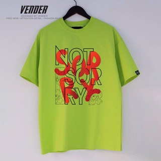 Áo BASIC TEE NOT SORY VENDER  thun nam nữ dáng Oversize, chất cotton  (V87)