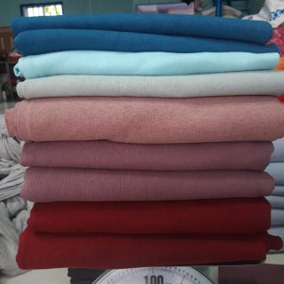 Com bo chị hà Vải lông và dệt gân vàng