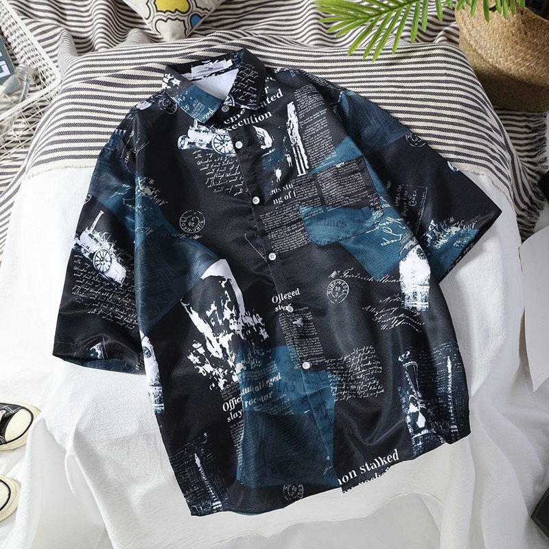 Áo sơ mi khổ rộng thời trang sành điệu cho nam | BigBuy360 - bigbuy360.vn