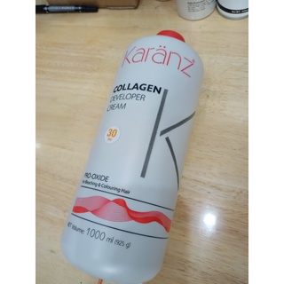 1000ml Oxy nhuộm tóc Karanz chai XÁM